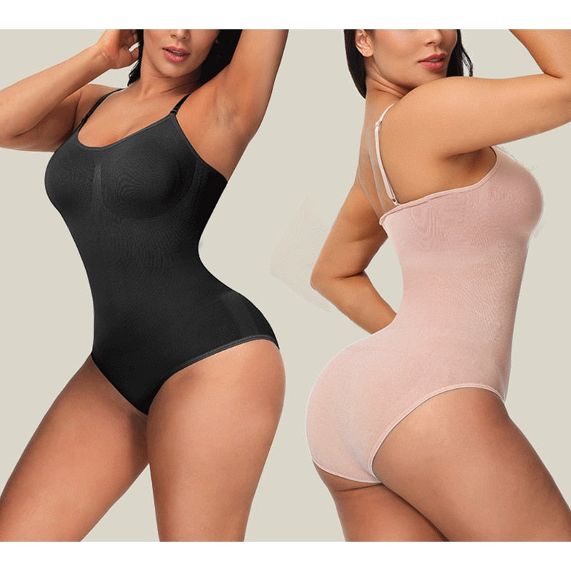 Bodysuit Shapewear Seamless One-Piece Body Shaper Belly Hip Shapewear  Underwear